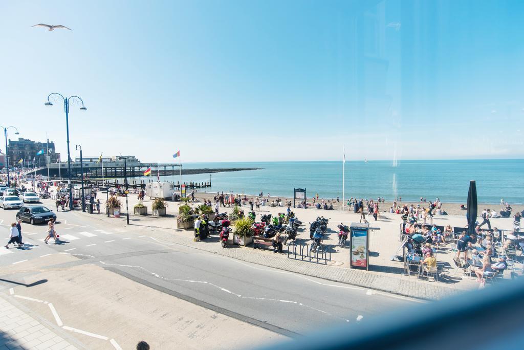 Sea View Ar Lan Y Mor Luxury Apartment Aberystwyth Esterno foto