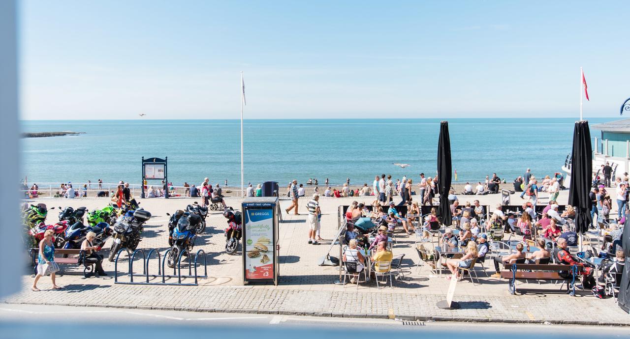 Sea View Ar Lan Y Mor Luxury Apartment Aberystwyth Esterno foto